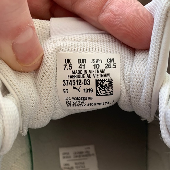 Women’s Puma Vikky V2 White leather sneaker - Picture 8 of 8